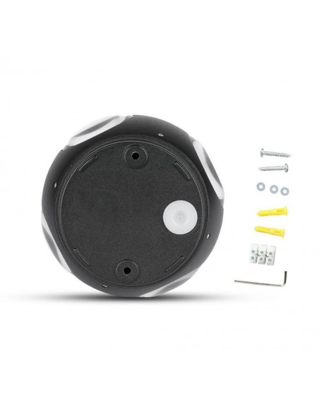 Lampada LED da Muro Sferica 4W LED COB 4W Bianco 3000K IP65