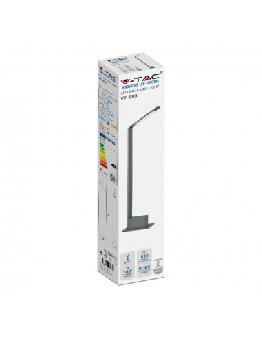 218682-Lampione LED da Esterno  Colore Nero h cm  -2