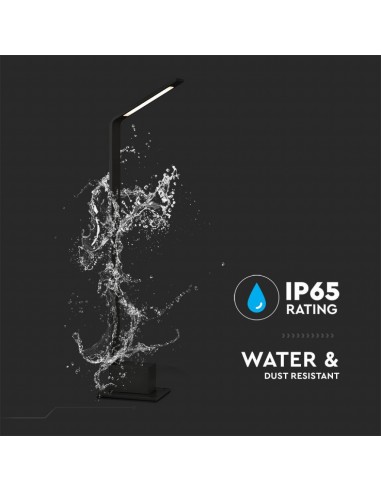 218682-Lampione LED da Esterno  Colore Nero h cm  -7