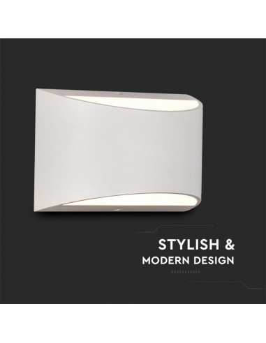 218683-Lampada LED Chip Bridgelux da Muro  Doppio Fascio Luminoso Colore Bianco  IP-6