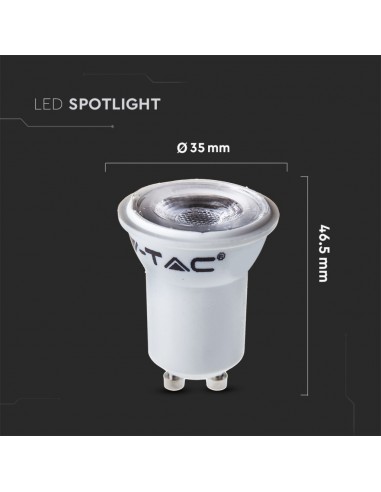 21870-Faretto LED Chip Samsung GU   Copertura Satinata -3