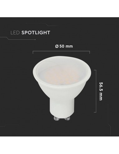 218801-Faretto LED GU   Copertura Satinata -3