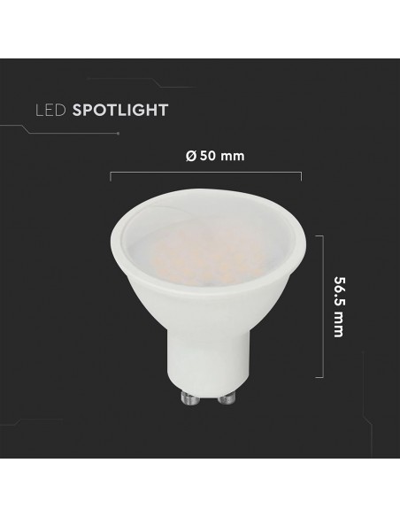 218801-Faretto LED GU   Copertura Satinata -3