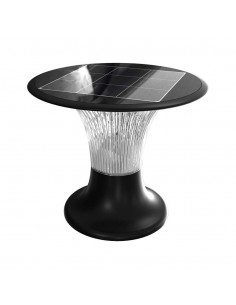 23005-Lampada LED Solare  da Terra Batteria LiFePO V Colore Nero CCT  -1