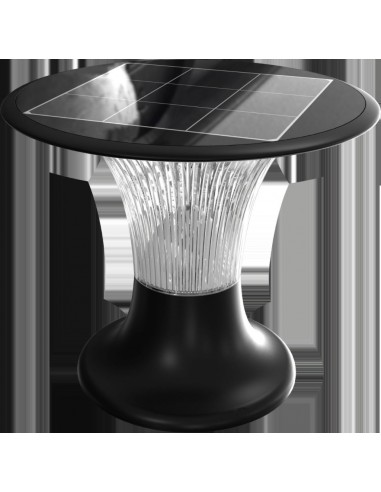 23005-Lampada LED Solare  da Terra Batteria LiFePO V Colore Nero CCT  -6