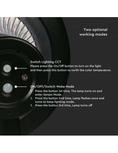 Lampada LED Solare 15W da Terra con...