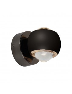23007-Lampada LED Da Muro  con Doppio Fascio Luminoso Colore Nero -1