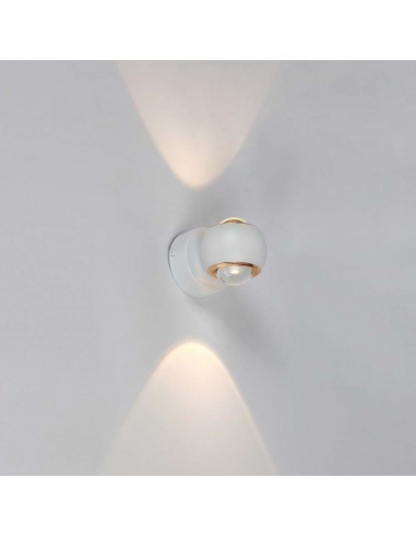 23008-Lampada LED Da Muro  con Doppio Fascio Luminoso Colore Bianco -4 23008-Lampada LED Da Muro  con Doppio Fascio Luminoso Colore Bianco -4