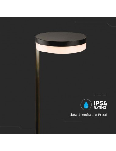 23011-Piantana Solare LED da Giardino  Colore Nero  IP-7