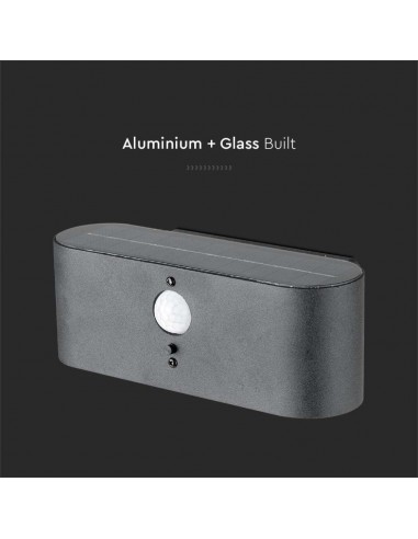 Lampada LED da Muro 2.5W Con Pannello...