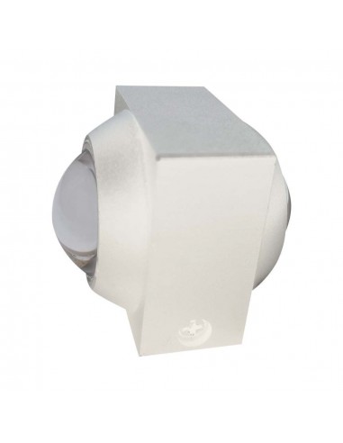 23031-Applique LED da Muro  Doppio Fascio Luminoso Corpo Bianco  IP-1
