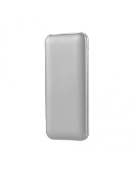 23035-Power Bank Slim mAh Carica Veloce  con Dual USB e Type-C Colore Argento-1
