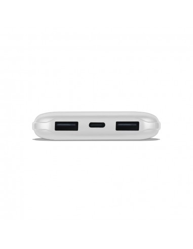 23035-Power Bank Slim mAh Carica Veloce  con Dual USB e Type-C Colore Argento-6