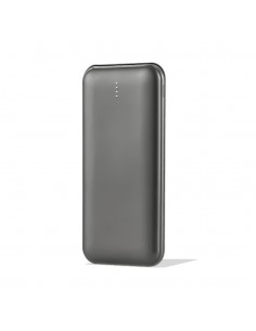 23037-Power Bank Slim mAh Carica Veloce  con Dual USB e Type-C Colore Grigio-1