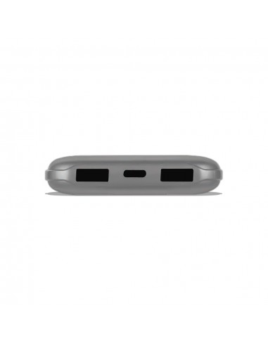 23037-Power Bank Slim mAh Carica Veloce  con Dual USB e Type-C Colore Grigio-6