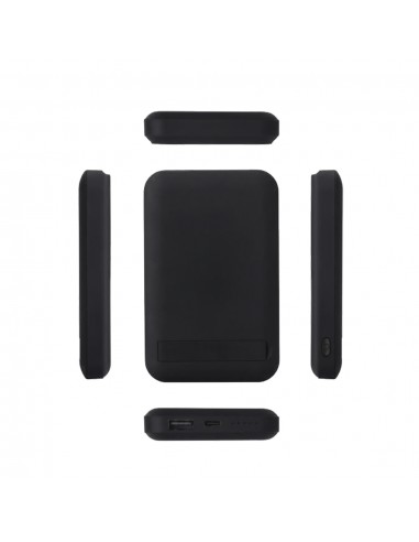 23038-Power Bank  mAh MagSafe Ultra Sottile Magnetico con Ricarica Wireless Colore Nero-5