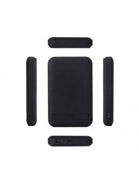 23038-Power Bank  mAh MagSafe Ultra Sottile Magnetico con Ricarica Wireless Colore Nero-5