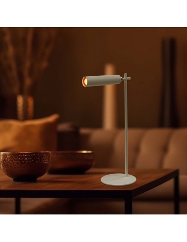 23041-Lampada LED da Tavolo Magnetica  Colore Bianco Ricaricabile con USB C Touch Dimmerabile -5
