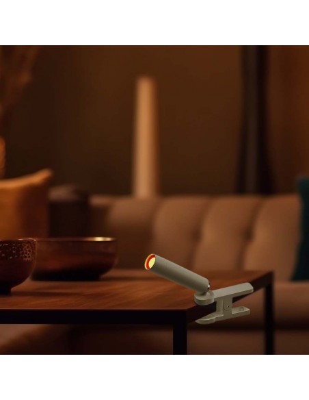 23041-Lampada LED da Tavolo Magnetica  Colore Bianco Ricaricabile con USB C Touch Dimmerabile -7