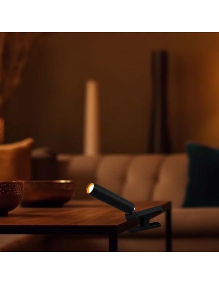 23042-Lampada LED da Tavolo Magnetica  Colore Nero Ricaricabile con USB C Touch Dimmerabile -7