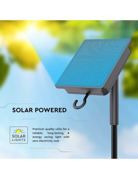 Kit Strip LED SMD2835 con Pannello Solare 1.2W/m 4000K IP67