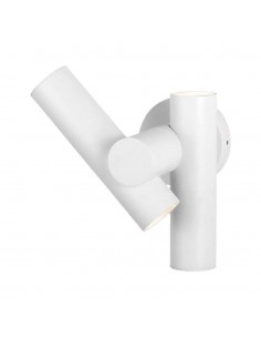 23050-xFaretti LED Da Muro  con Doppio Fascio Luminoso Regolabile a  Colore Bianco  IP-1