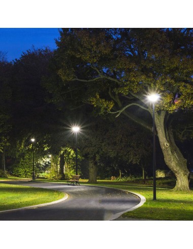 23053-Lampada LED da Giardino  per Paletti ∅mm Colore Nero   -4