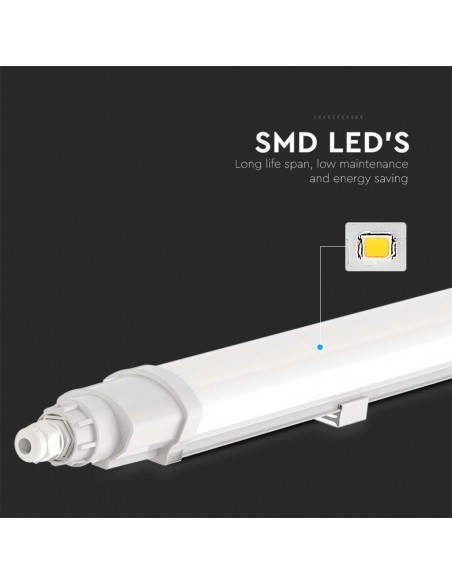 23087-Plafoniera LED Impermeabile  Collegabile L-Series cm  -7