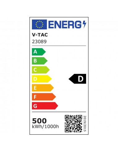 23089-Faro LED  LM/W Colore Nero  Cavo m  -4