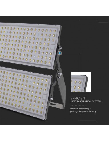 23089-Faro LED  LM/W Colore Nero  Cavo m  -7