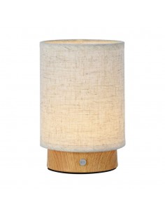 23090-Lampada LED da Tavolo  xmm Colore Beige Ricaricabile con USB C Touch Dimmerabile -1