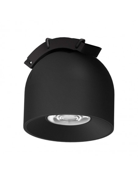 23104-Faretto LED COB da Binario in Tessuto Magnetico   Colore Nero -1