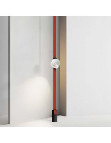 23105-Faretto LED COB da Binario in Tessuto Magnetico   Colore Bianco -5