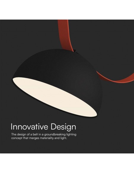 Faretto LED COB da Binario in Tessuto Magnetico 20W Nero 3000K