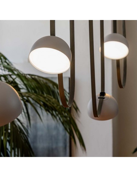 23110-Faretto LED COB da Binario in Tessuto Magnetico  Colore Bianco -3