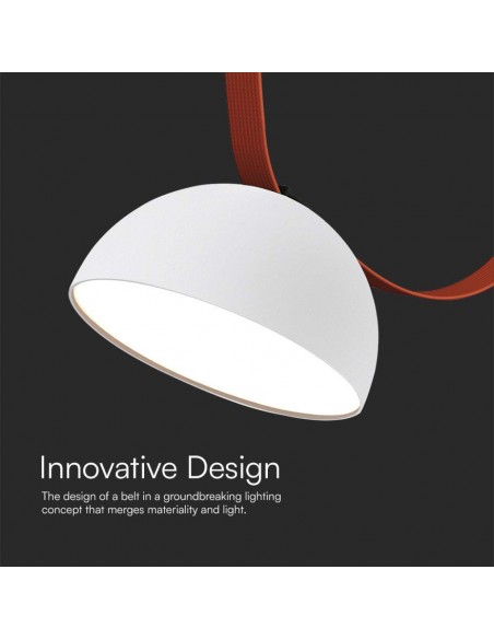 Faretto LED COB da Binario in Tessuto Magnetico 20W Bianco 3000K