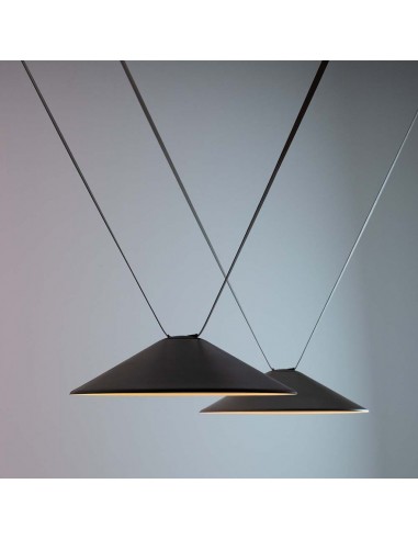 23111-Faretto LED COB da Binario in Tessuto Magnetico  Colore Nero -5