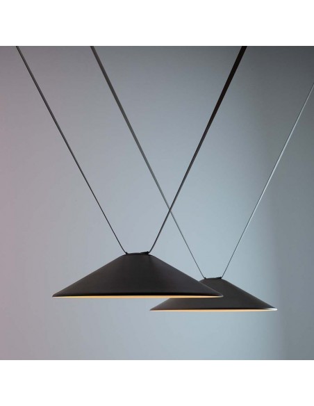 23111-Faretto LED COB da Binario in Tessuto Magnetico  Colore Nero -5