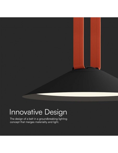 Faretto LED COB da Binario in Tessuto Magnetico 20W Nero 3000K