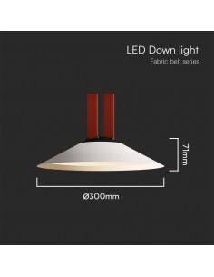 23112-Faretto LED COB da Binario in Tessuto Magnetico  Colore Bianco -1 2