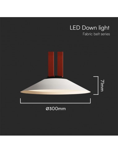 23112-Faretto LED COB da Binario in Tessuto Magnetico  Colore Bianco -2