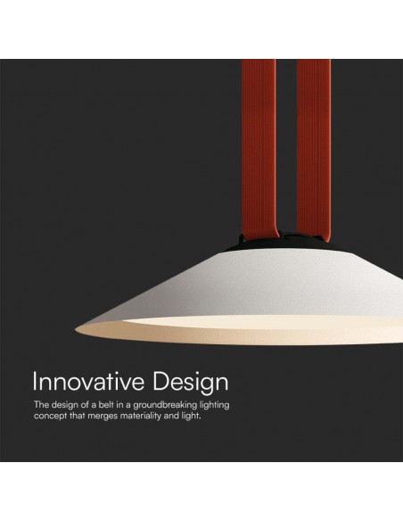 23112-Faretto LED COB da Binario in Tessuto Magnetico  Colore Bianco -7