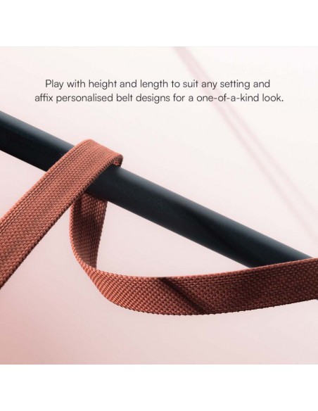 Binario in Tessuto 10m per Montaggio Faretti Rosso