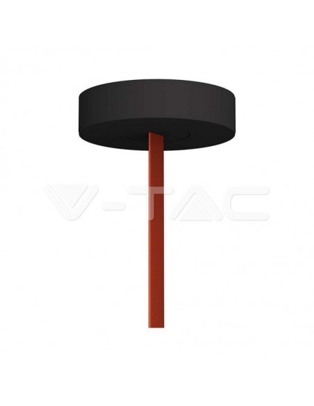 23127-Supporto di superficie d mm h mm Colore Nero SKU  / -1