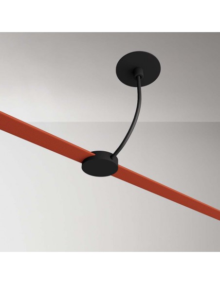 23131-Connettore cavo incassato d mm Colore Nero SKU  / -3