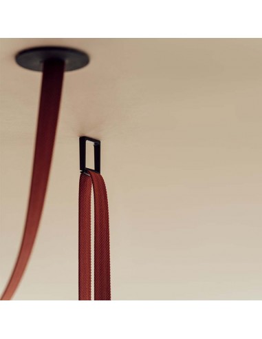 23135-Supporto per Cintura Montaggio in Soffitto Corpo Nero  pezzi SKU  / -3