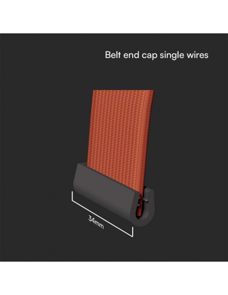 23137-Tappo Terminale Per Binario Corpo Nero  pezzi SKU  / -2