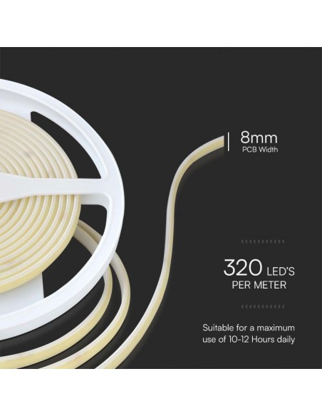 23139-Strip LED COB- /m m V Lm/m   mm-2