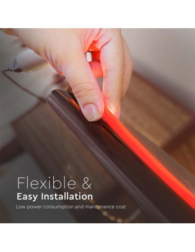 23141-Strip LED COB- /m m V Colore Rosso  mm-6