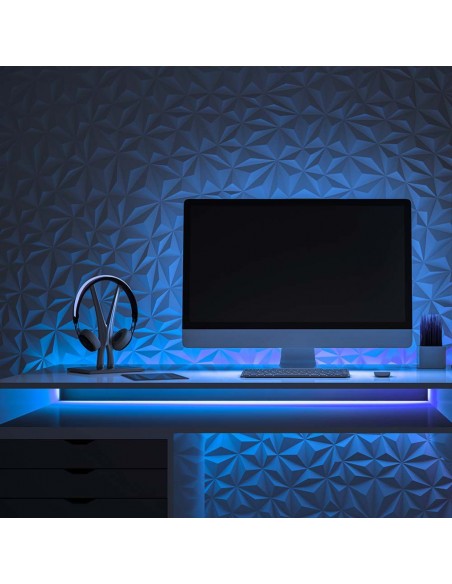 23142-Strip LED COB- /m m V Colore Blu  mm-3